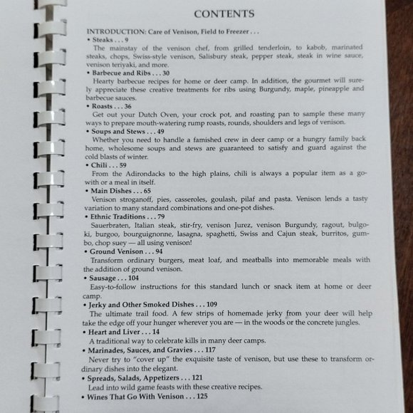 301 Venison Recipes Cookbook - Picture 2 of 2
